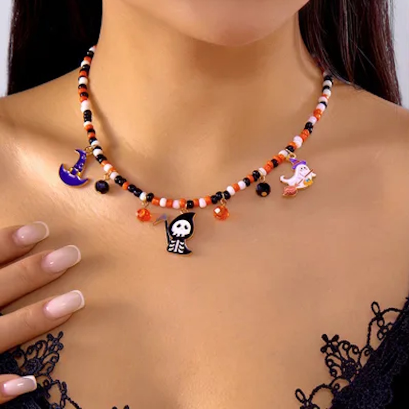 Ghost Pendant Necklace