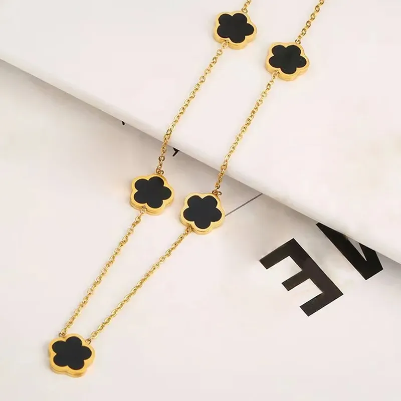 Stainless Steel 18K Gold Plate Chain Necklace