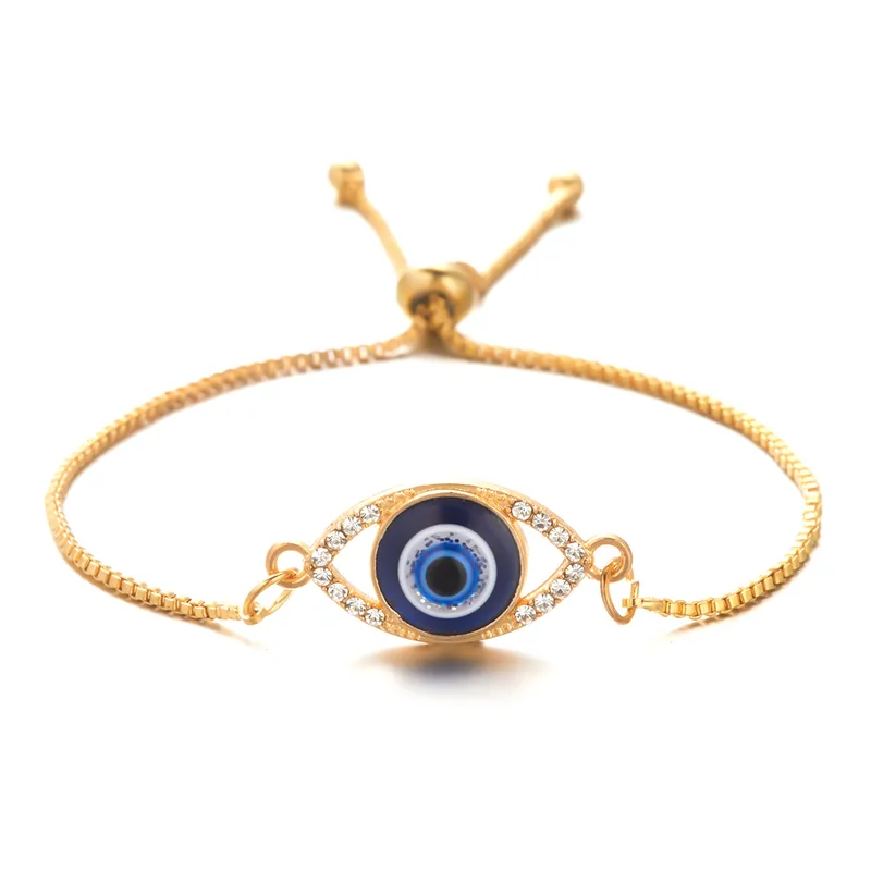 Elegant Devil’s Eye Alloy Bracelet