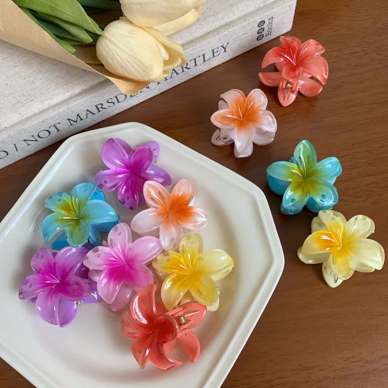 Mini Egg Flower Hair Accessories Headwear Clip