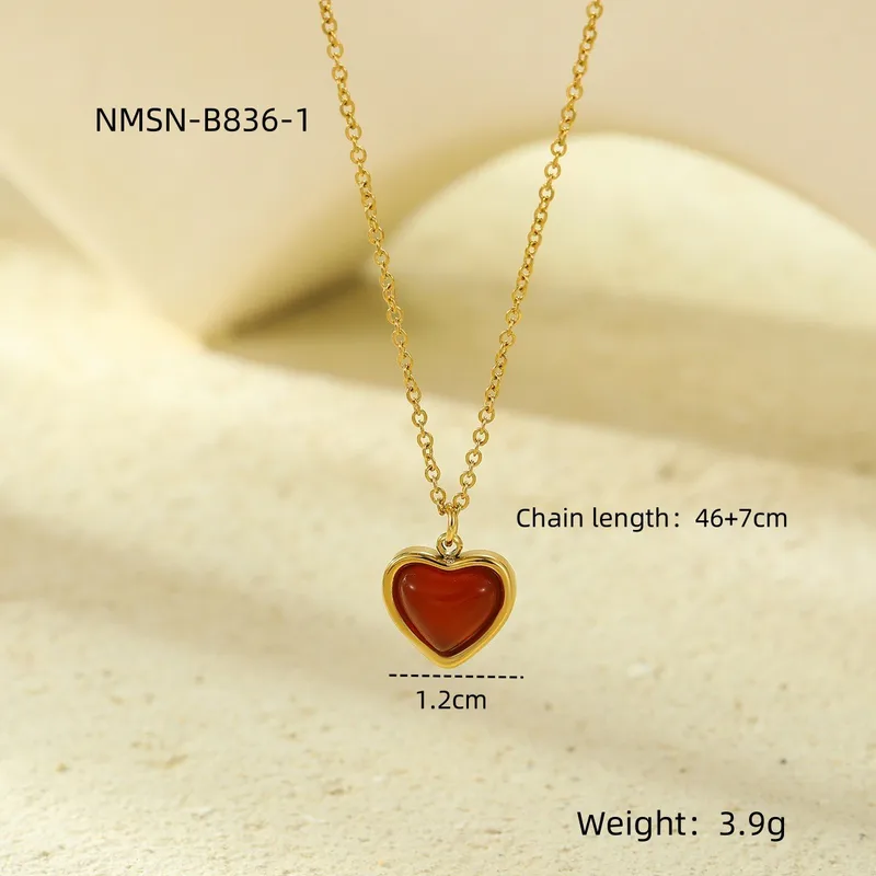 Stainless Steel 18k Gold Plated Necklace